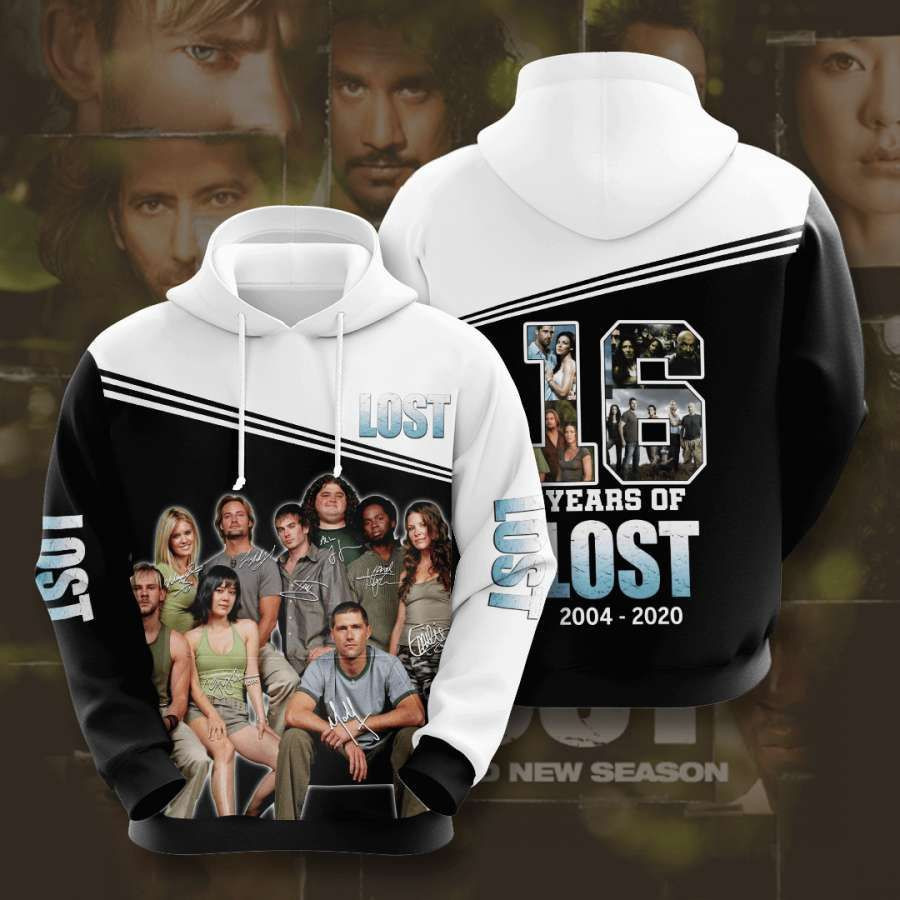 16 Years Of Lost 3D All Over Print Hoodie