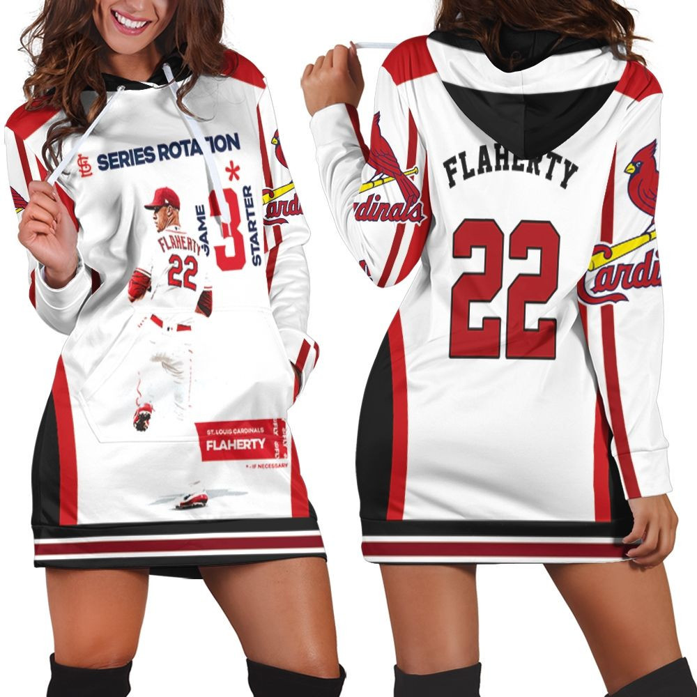 22 Flaherty St Louis Cardinals Hoodie Dress Sweater Dress Sweatshirt Dress