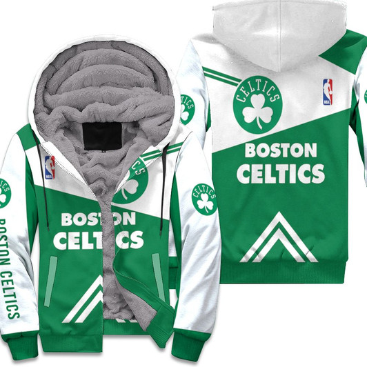3D Boston Celtics 3Ds 3D Fleece Hoodie