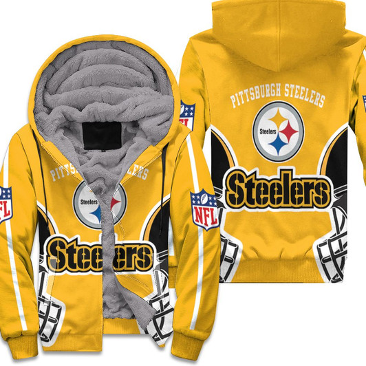 3D Pittsburgh Steelers 3Ds Sweatshirt Pullover 3D Fleece Hoodie