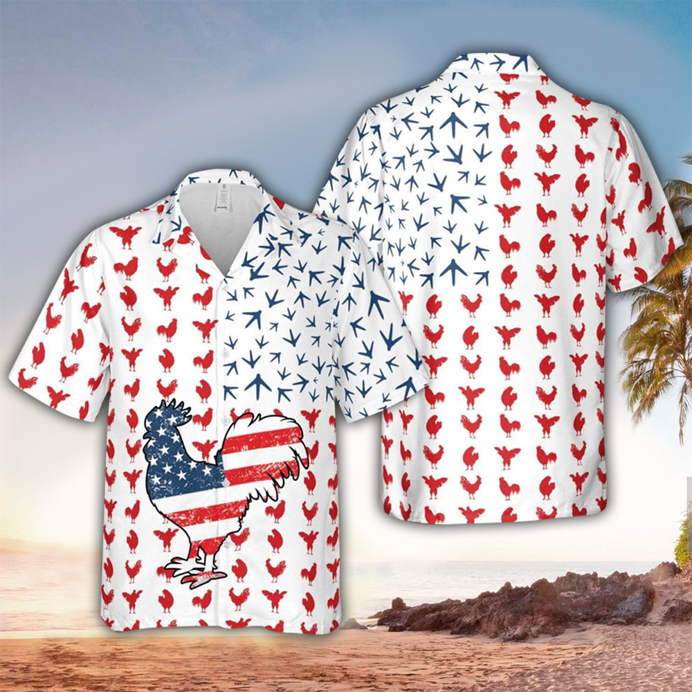 4th Of July Aloha Shirt Hawaiian Shirt For 4th Of July Lovers Shirt For Men and Women