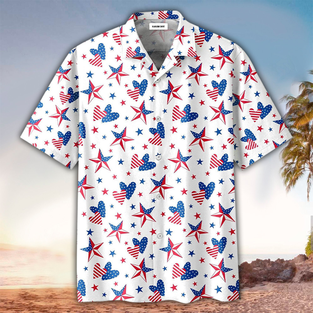 4th Of July Hawaiian Shirt 4th Of July Shirt For 4th Of July Lover Shirt For Men and Women