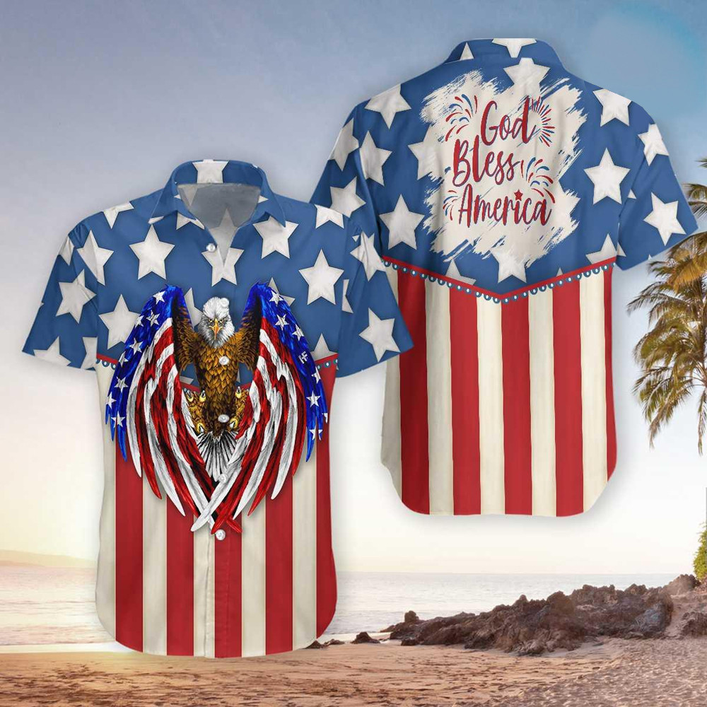 4th Of July Hawaiian Shirt Perfect 4th Of July Clothing Shirt For Men and Women