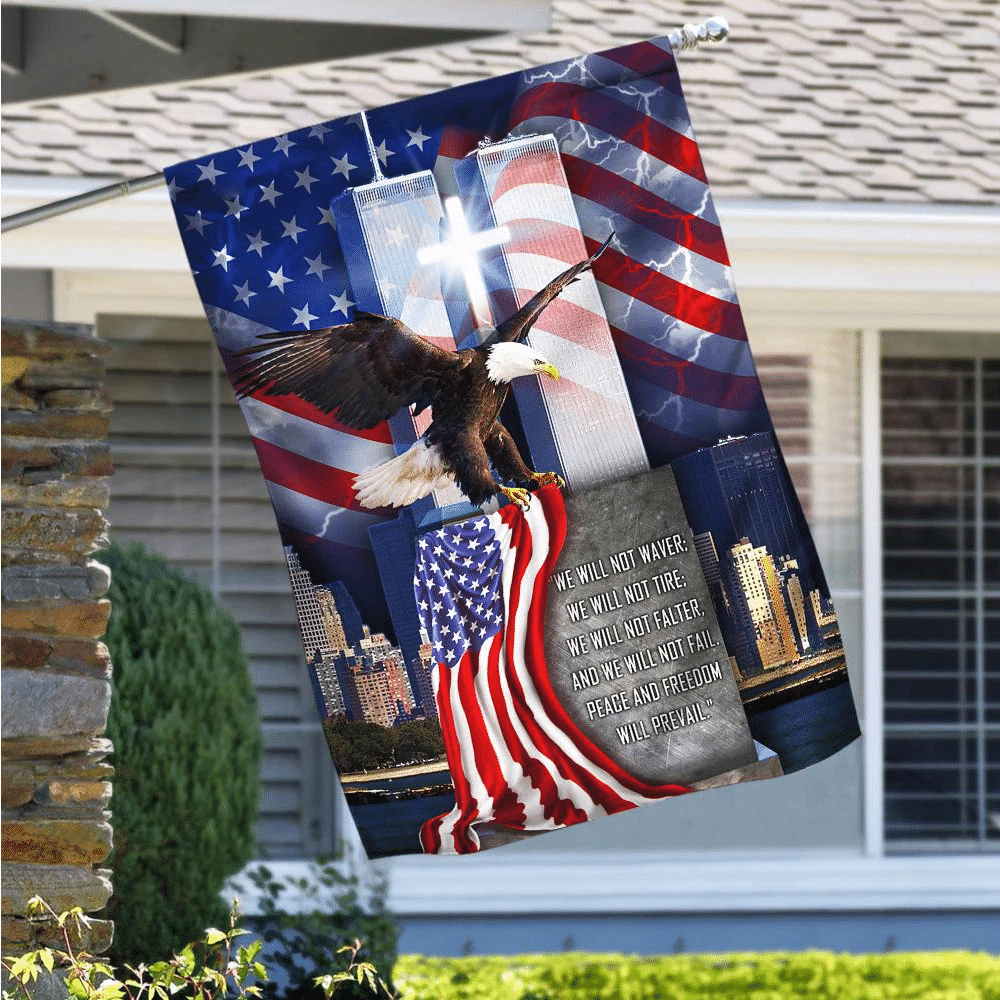 911 Flag Never Forget Patriot Day Garden Flag House Flag