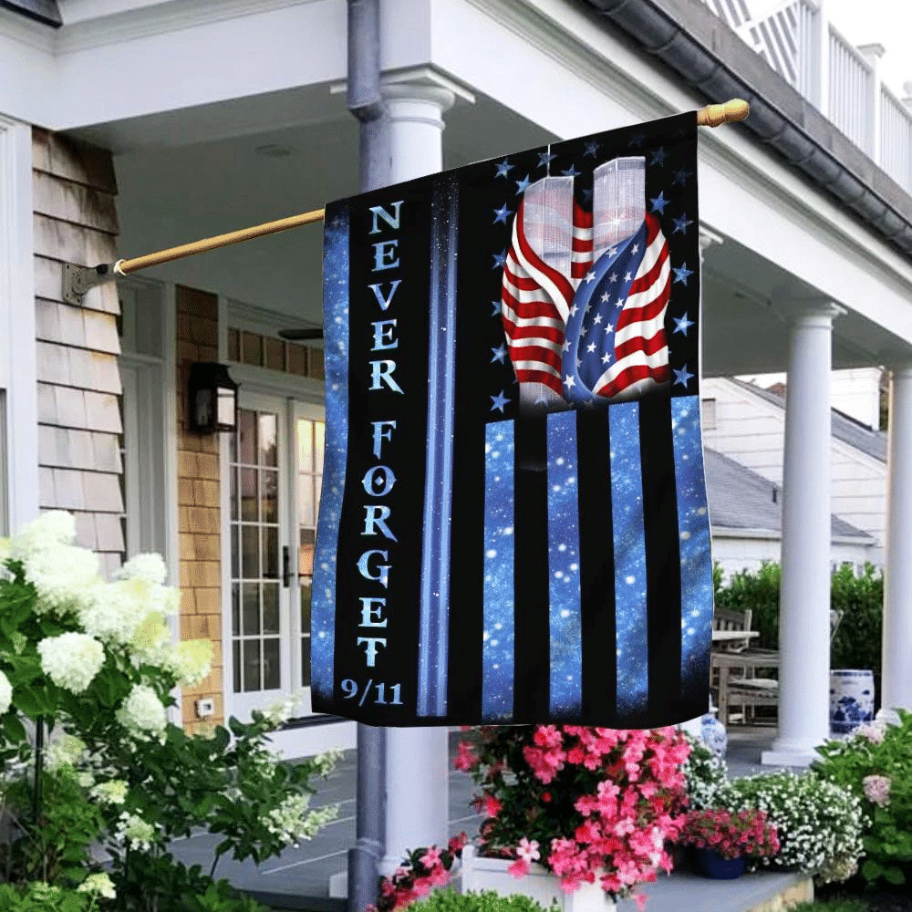 911 Flag Never Forget Patriot Day Garden Flag House Flag