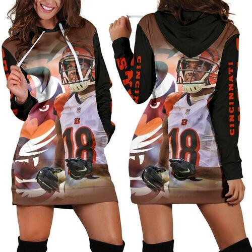 A J Green Hoodie Dress Sweater Dress Sweatshirt Dress 3d All Over Print For Women Hoodie