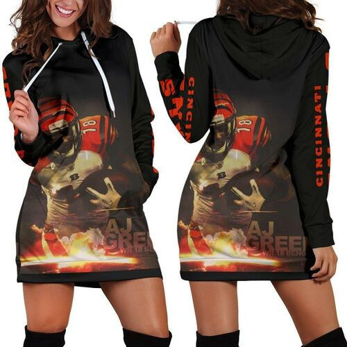 A J Green Hoodie Dress Sweater Dress Sweatshirt Dress 3d All Over Print For Women Hoodie