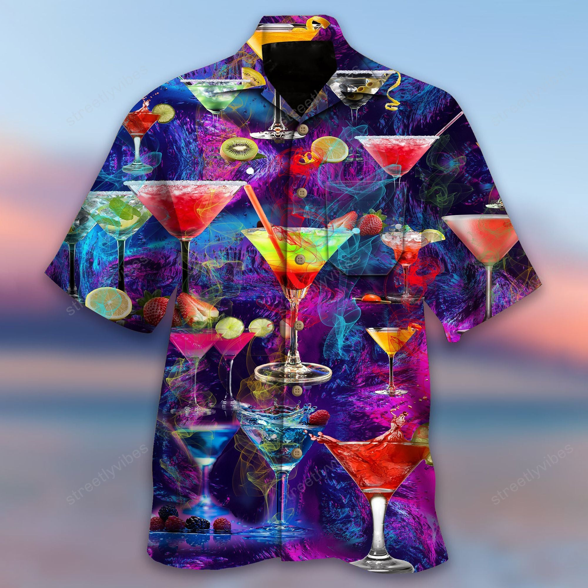 A Martini Shaken Not Stirred Hawaiian Shirt Hawaiian Shirt For Men