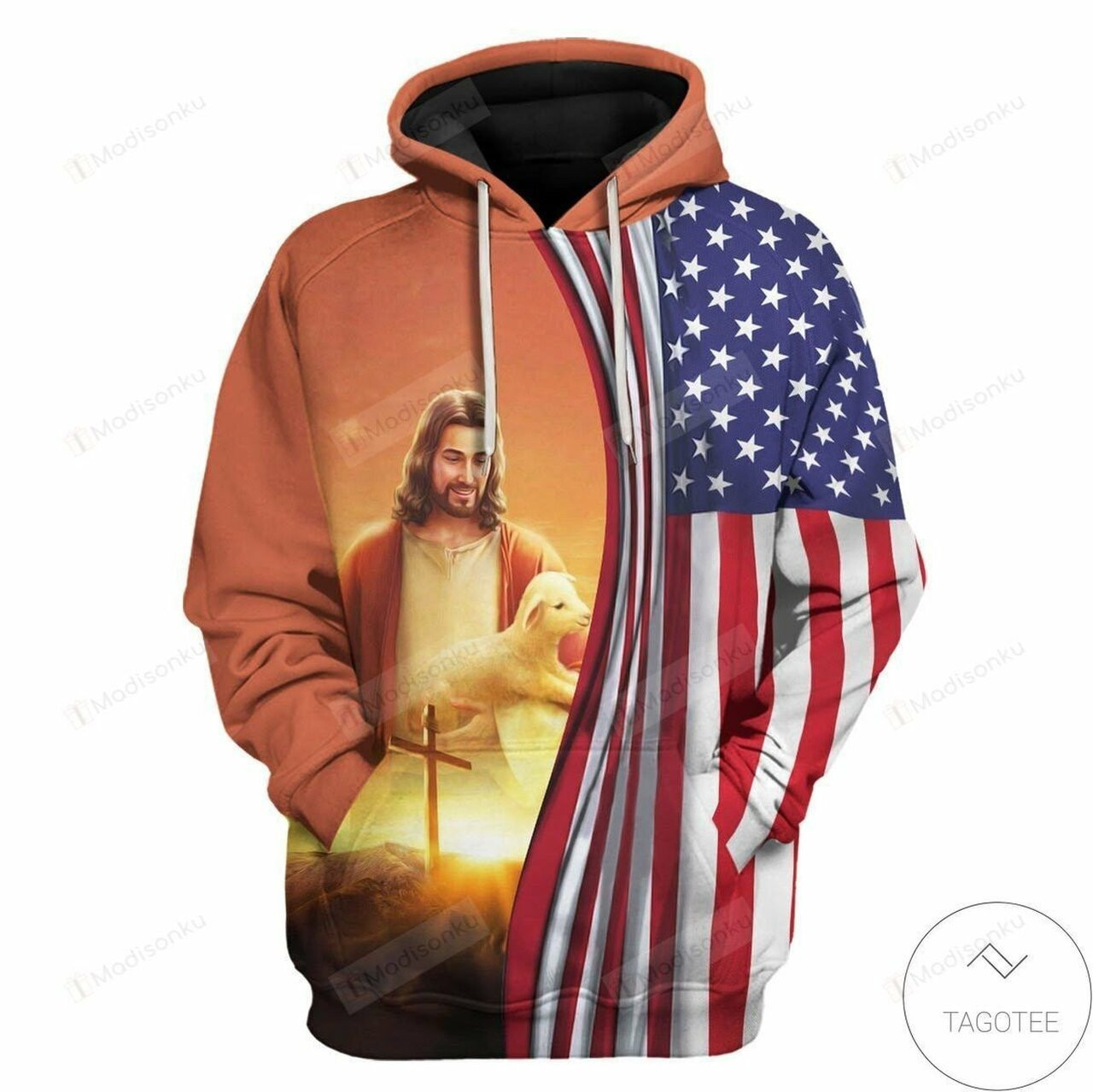 Adult Christmas Begins With Christ 3d All Over Print Hoodie