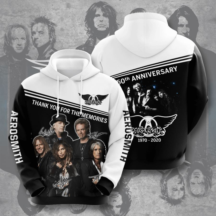 Aerosmith No19 Custom Hoodie 3D All Over Print