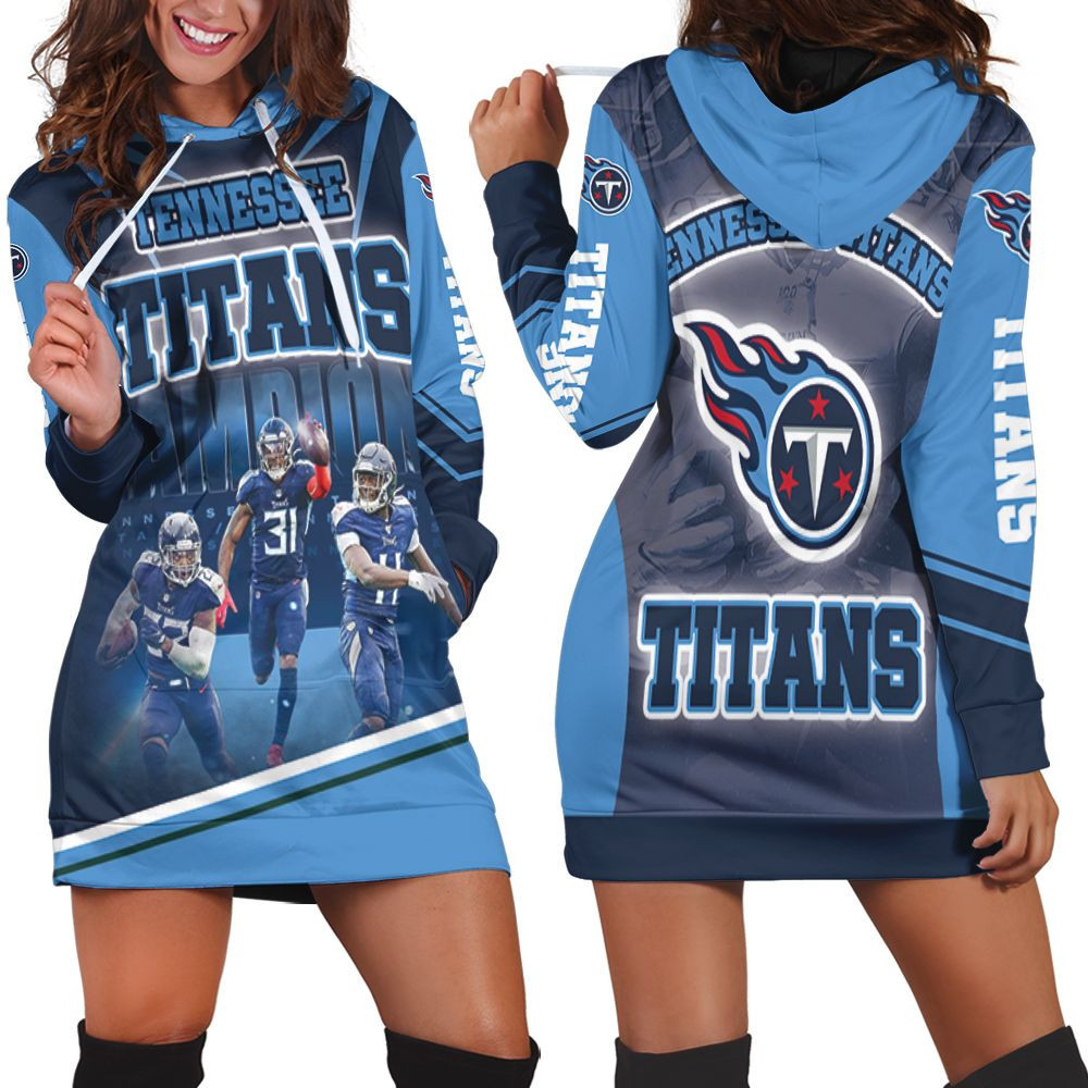 Afc South Division Champions Tennessee Titans Super Bowl 2021 Hoodie Dress Sweater Dress Sweatshirt Dress