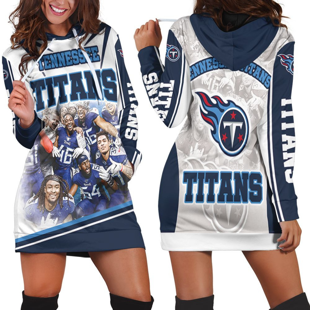 Afc South Division Super Bowl 2021 Tennessee Titans Hoodie Dress Sweater Dress Sweatshirt Dress