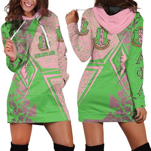 Africa Zone Clothing AKA Legend Hoodie Dress For Women