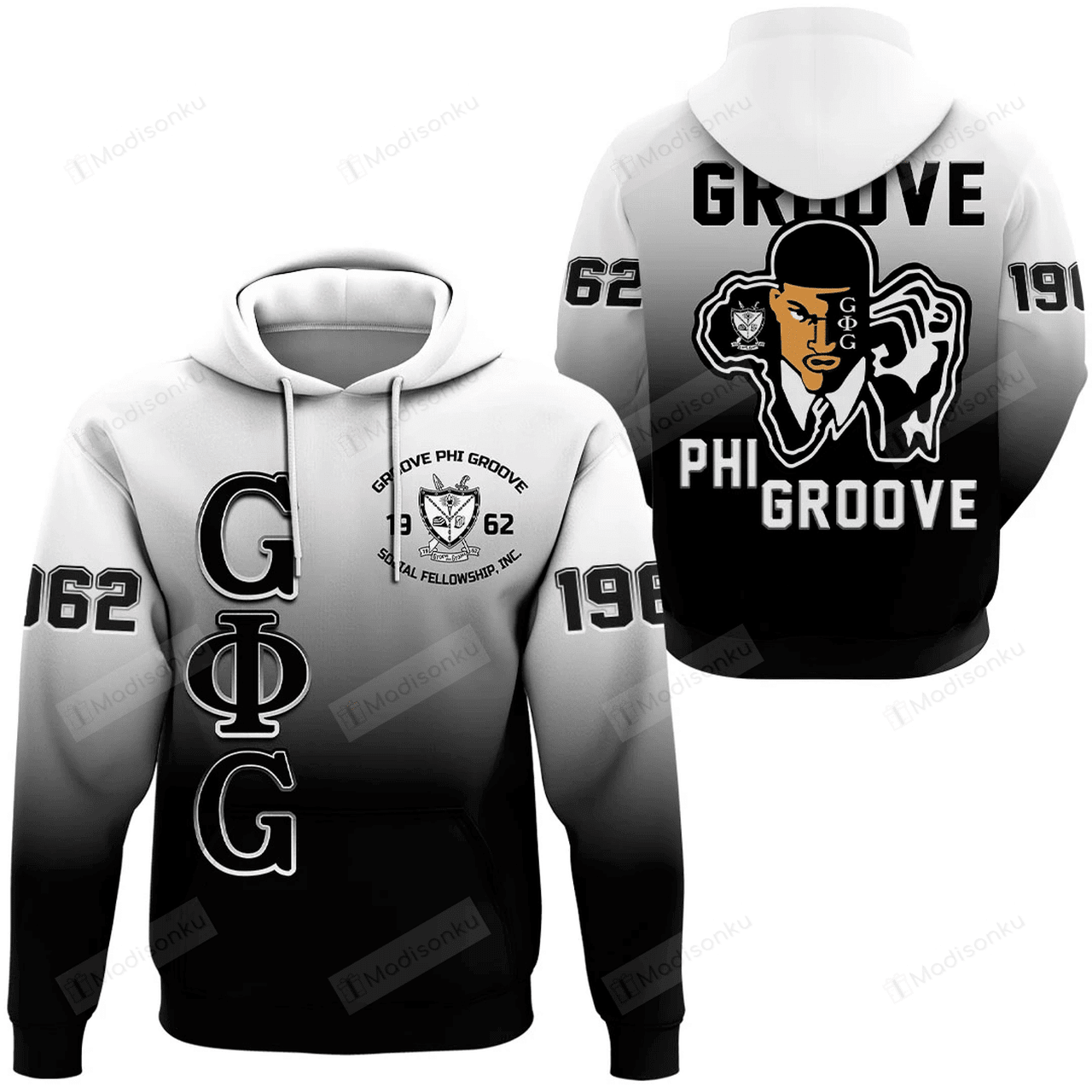 Africa Zone Groove Phi Groove 3d All Over Print Hoodie