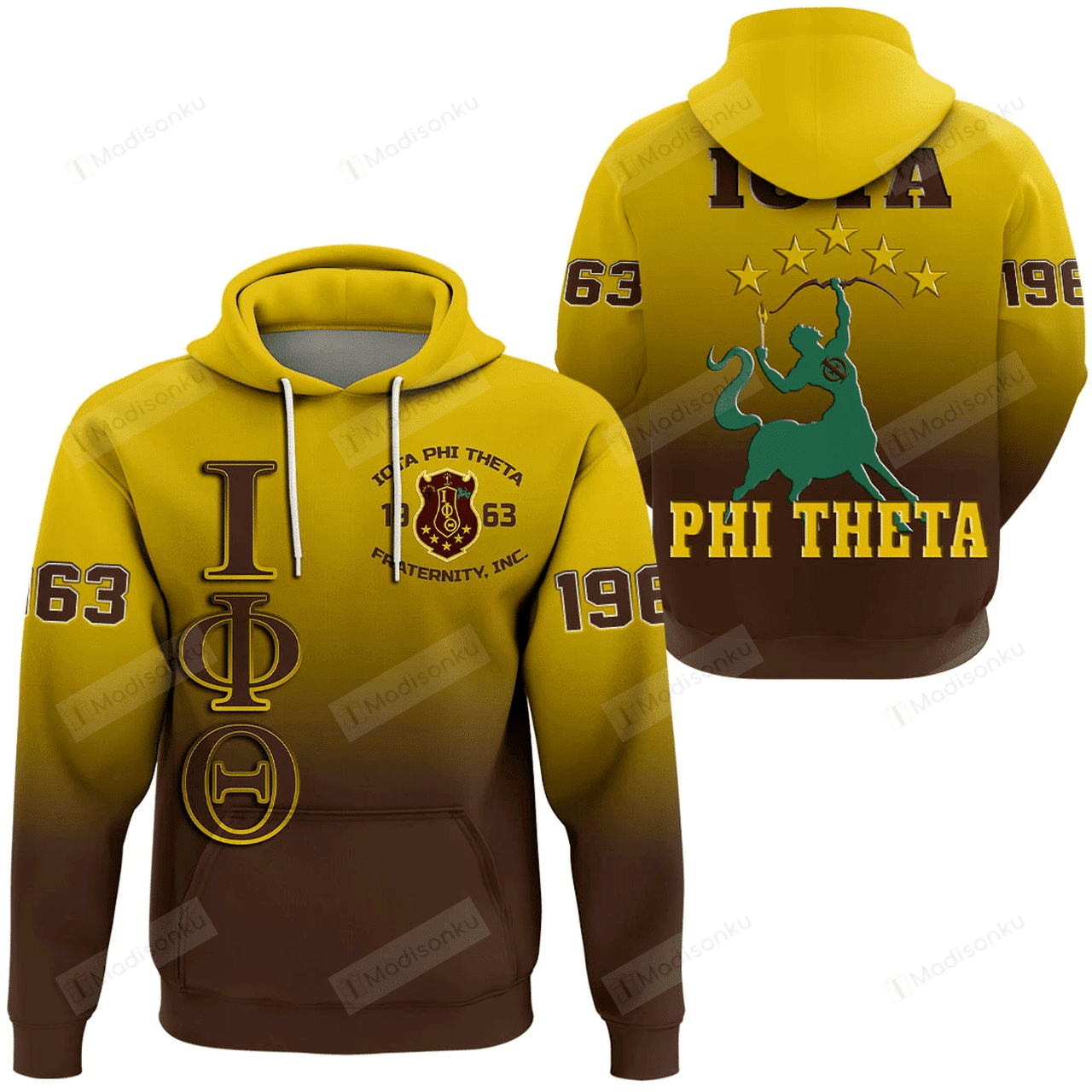 Africa Zone Iota Phi Theta 3d All Over Print Hoodie