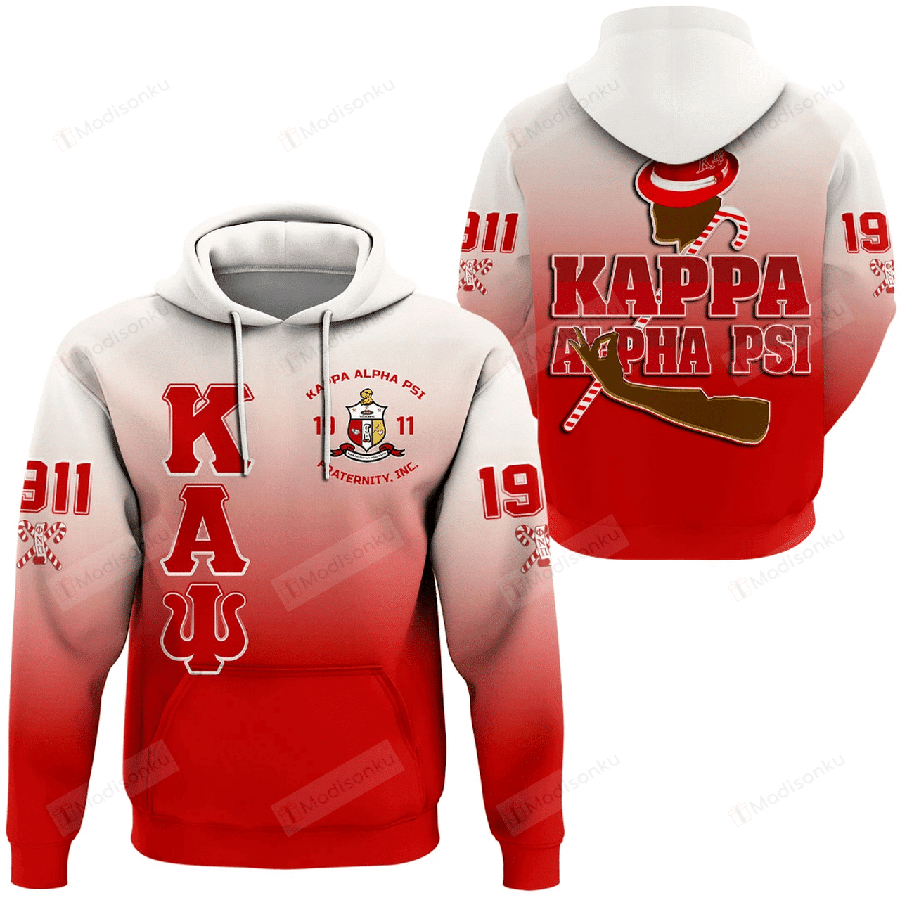 Africa Zone Kappa Alpha Psi 3d All Over Print Hoodie