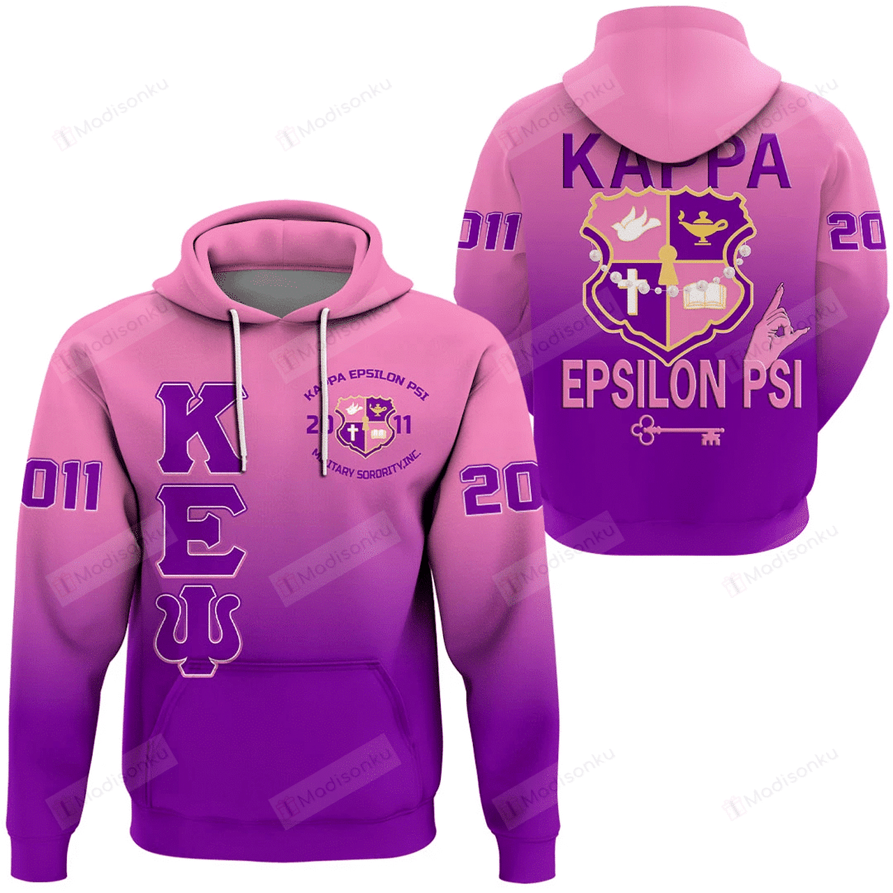 Africa Zone Kappa Epsilon Psi 3d All Over Print Hoodie