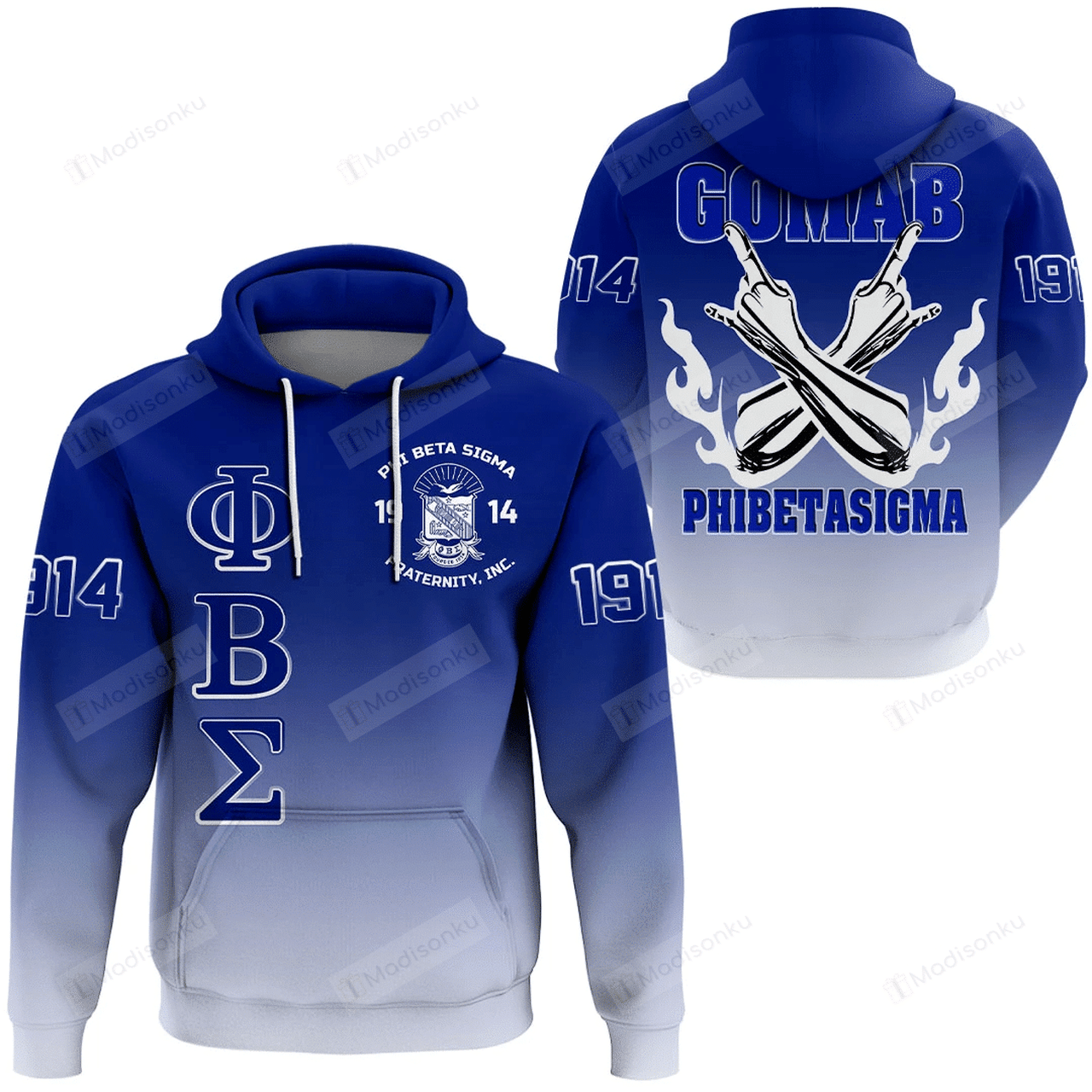 Africa Zone Phi Beta Sigma 3d All Over Print Hoodie