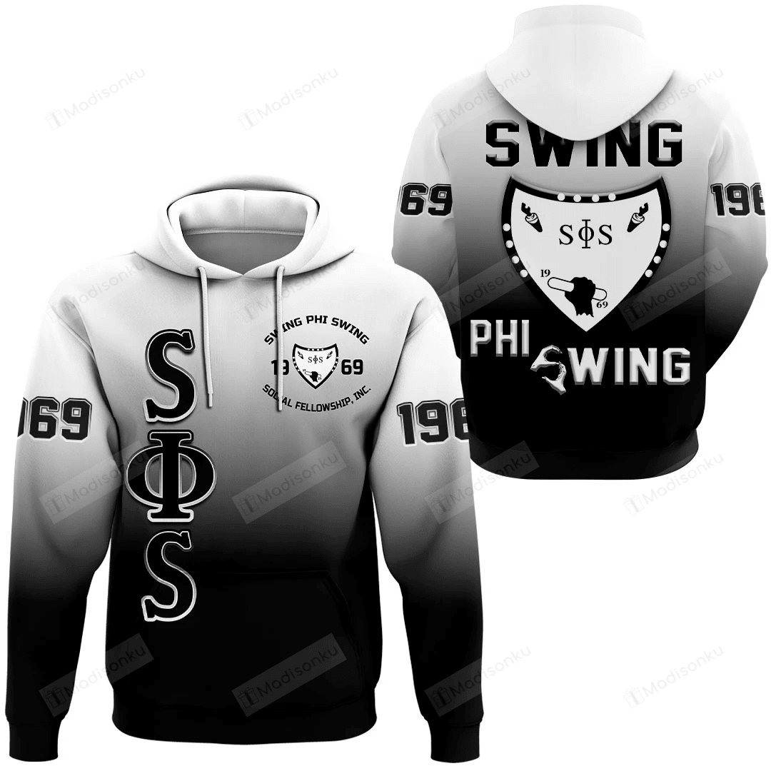 Africa Zone Swing Phi Swing 3D All Over Print Hoodie