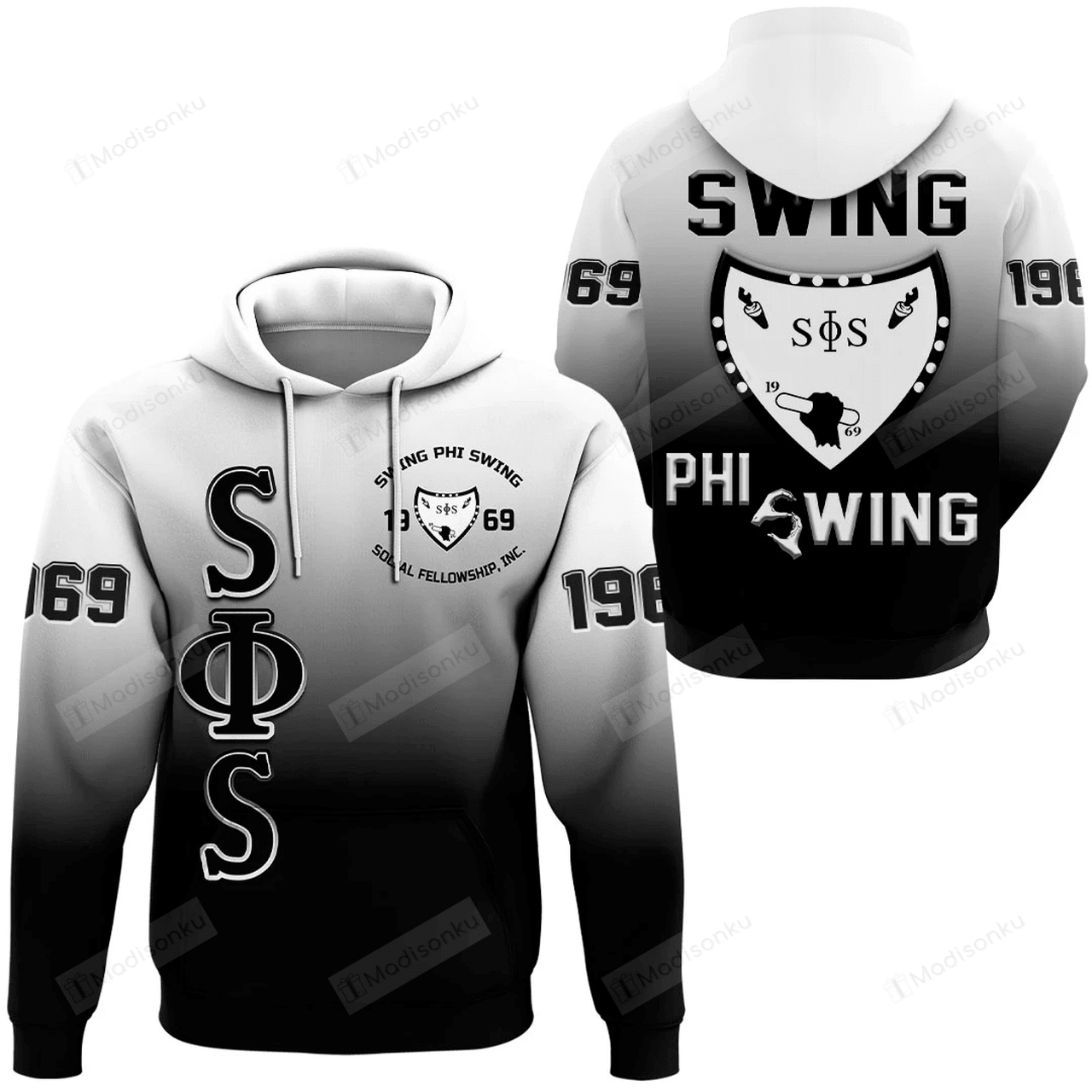 Africa Zone Swing Phi Swing 3d All Over Print Hoodie