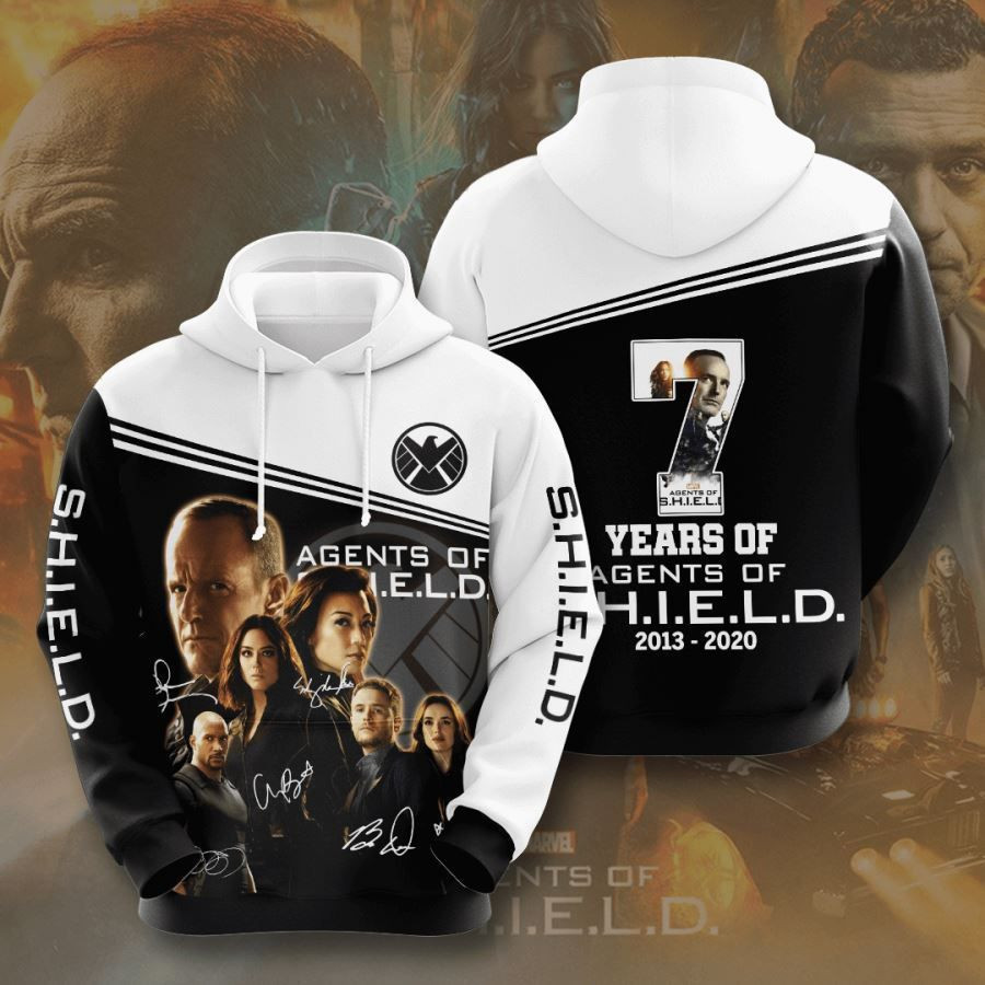 Agents Of Shield No20 Custom Hoodie 3D All Over Print