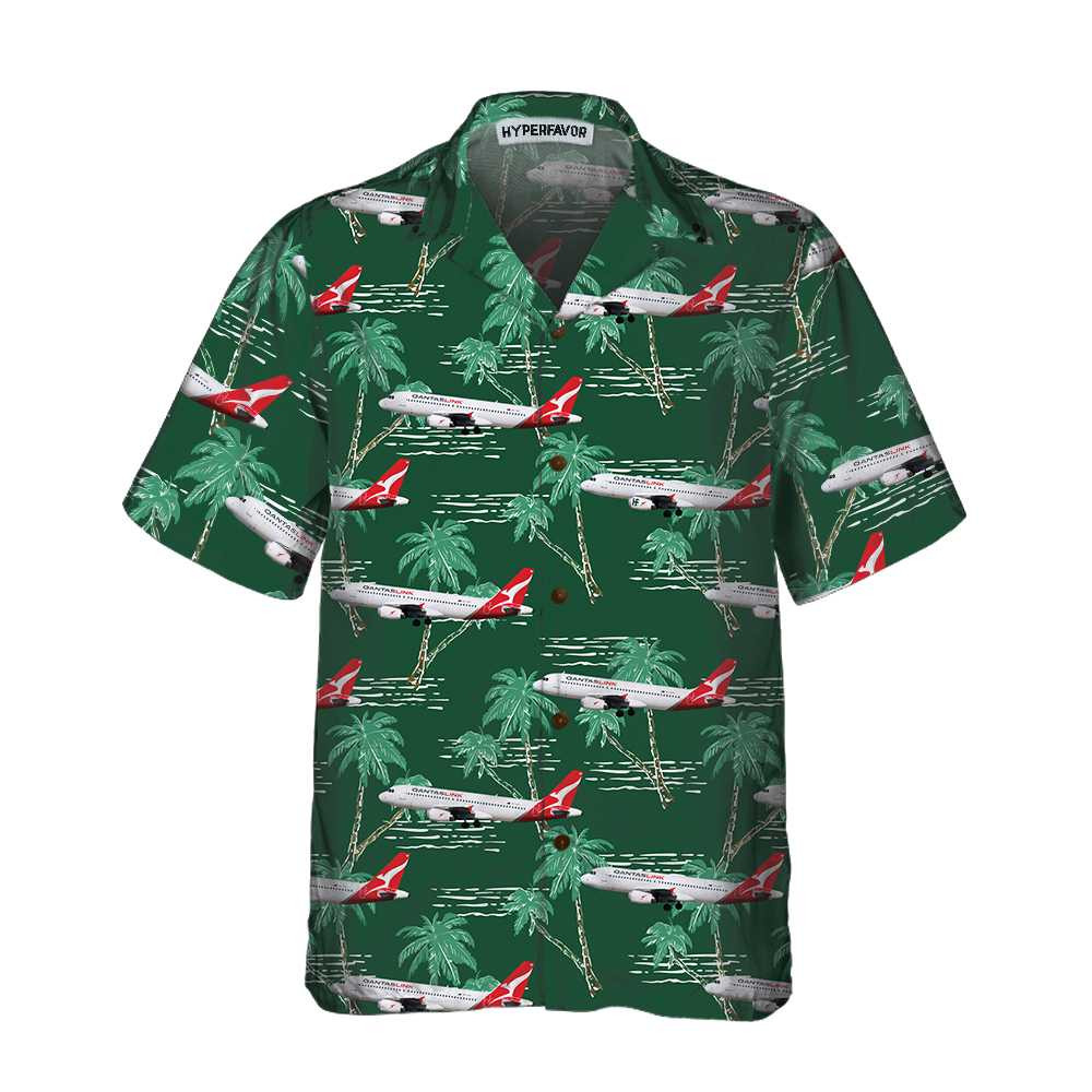 Airbus Hawaiian Tropical Aircraft  Airplane Aloha Shirt Aviation Shirt For Men