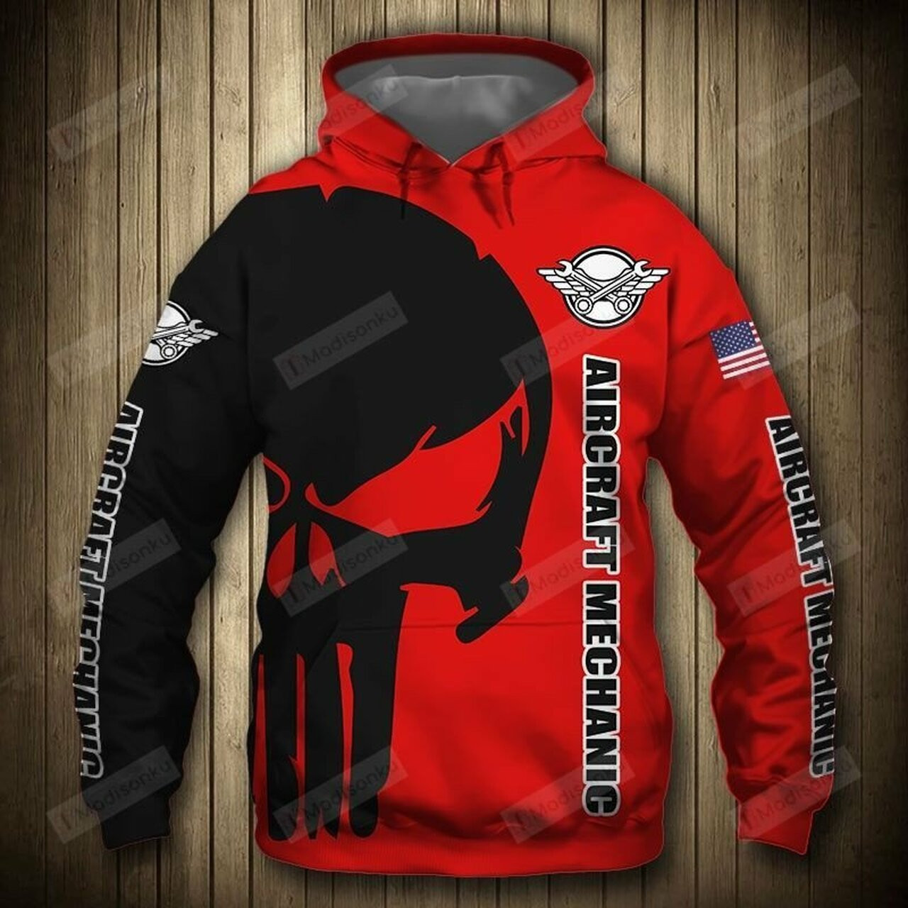 Aircraft Mechanic 3d All Over Print Hoodie