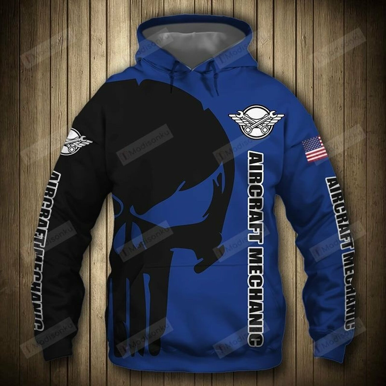 Aircraft Mechanic 3d All Over Print Hoodie