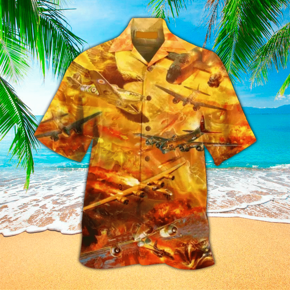 Airplane Hawaiian Shirt Airplane Lover Gifts Shirt For Men and Women