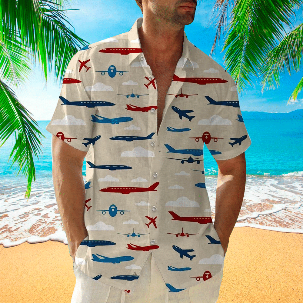 Airplane Hawaiian Shirt Perfect Gift Ideas For Airplane Lover Shirt For Men and Women