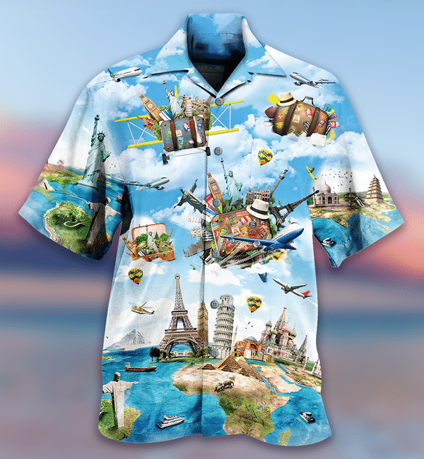 Airplane Travel World Limited Edition - Hawaiian Shirt Hawaiian Shirt For Men