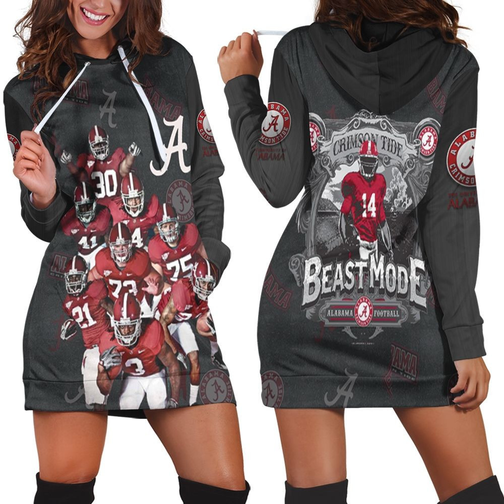 Alabama Crimson Tide Best Of The Best Hoodie Dress Sweater Dress Sweatshirt Dress