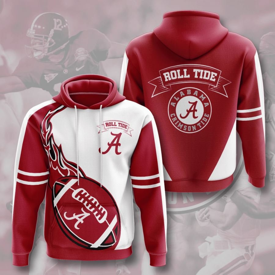 Alabama Crimson Tide No33 Custom Hoodie 3D