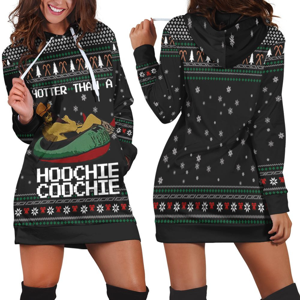 Alan Jackson Chattahoochee Hotter Than Hoochie Coochie Christmas 3d Hoodie Dress Sweater Dress Sweatshirt Dress