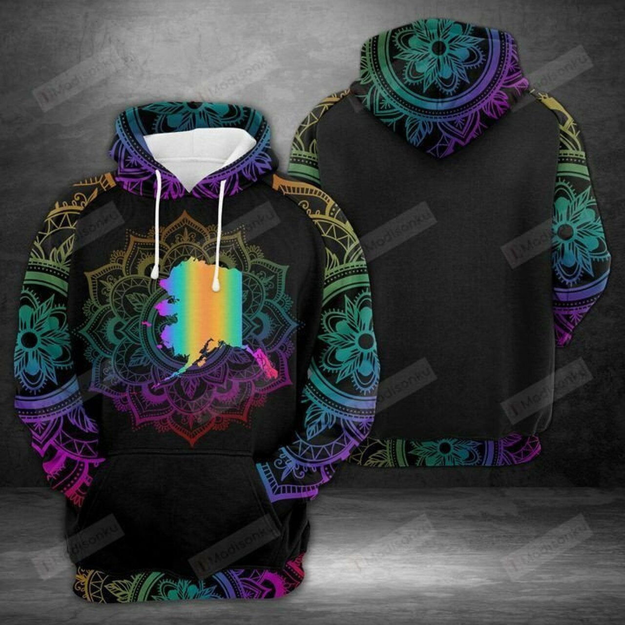 Alaska 3d All Over Print Hoodie