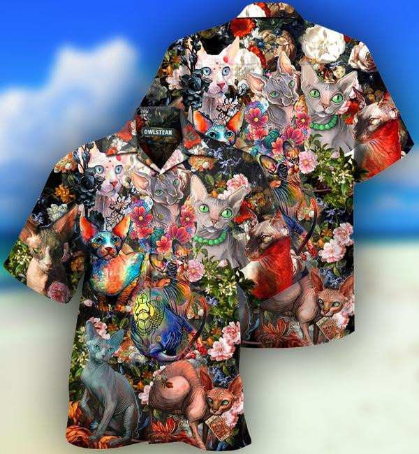 All I Need Is Sphynx Cats Limited Edition - Hawaiian Shirt - Hawaiian Shirt For Men