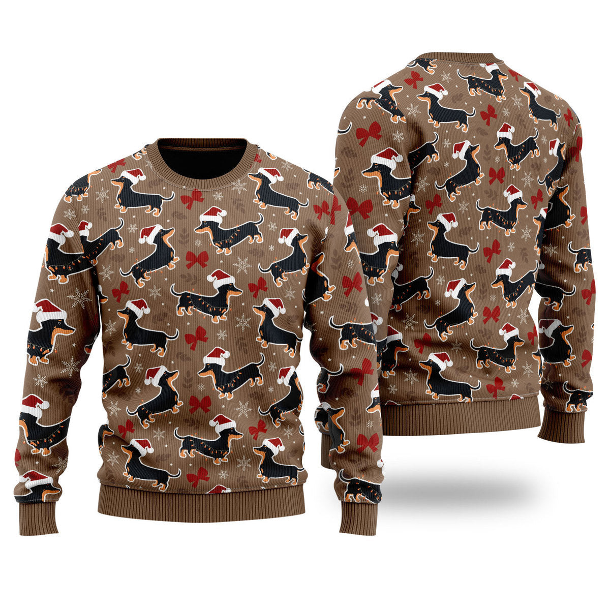 All I Want For Christmas Is A Dachshund Ugly Christmas Sweater Ugly Sweater For Men Women, Holiday Sweater