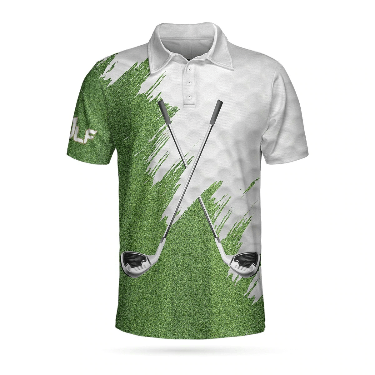 All Men Are Created Equal But Only The Best Playing Golf Polo Shirt Green And White Polo Golf Shirts For Men