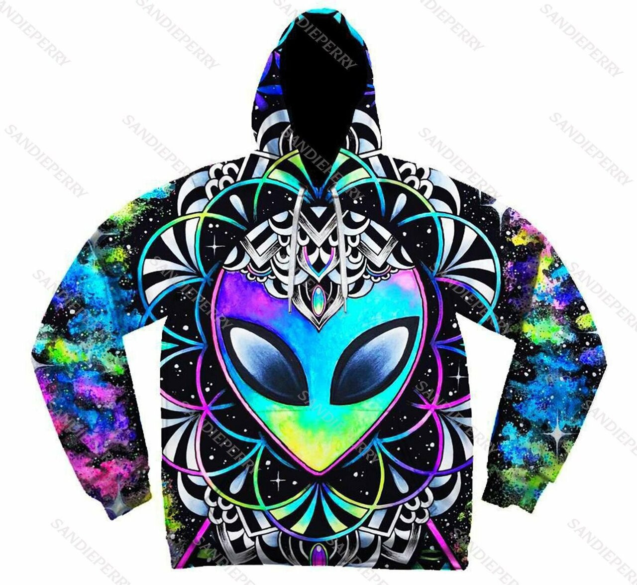 All Over Print Conscious Cosmos Mandala Hoodie 3d All Over Print Hoodie