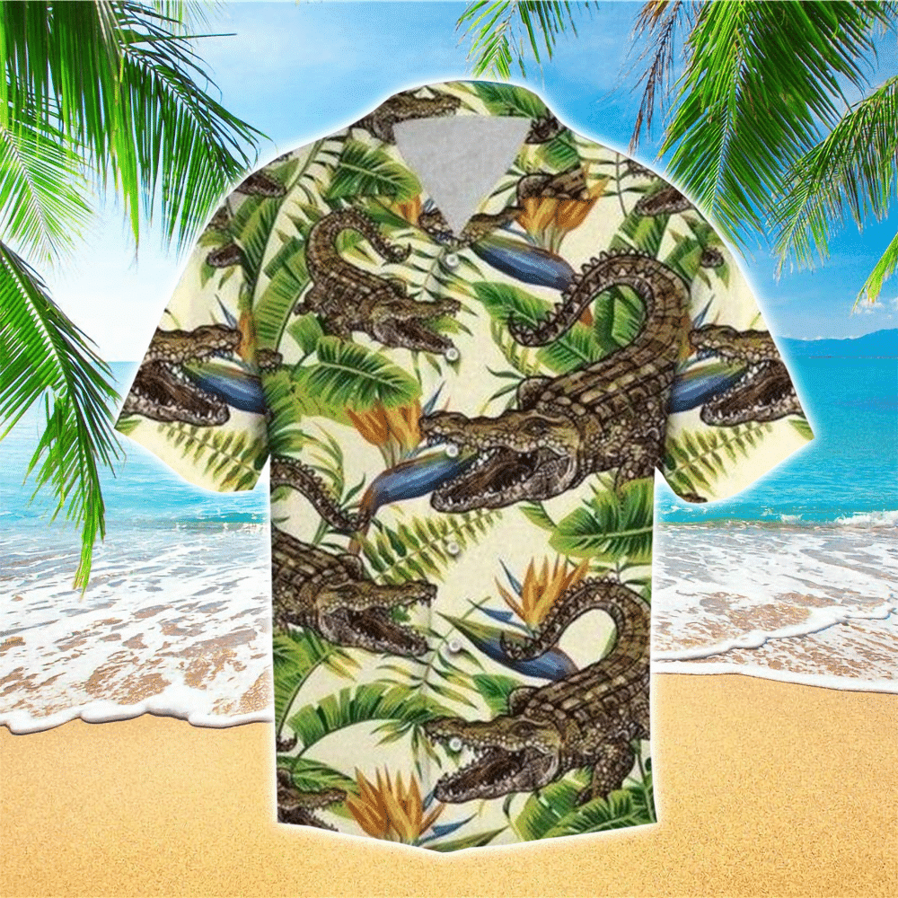 Alligator Hawaii Shirt Perfect Hawaiian Shirt For Alligator Lover Shirt for Men and Women