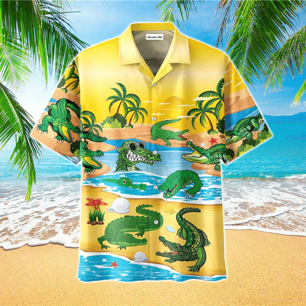 Alligator Hawaiian Shirt Perfect Gift Ideas For Alligator Lover Shirt for Men and Women