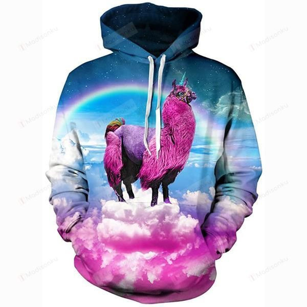 Alpaca  3D All Over Print Hoodie