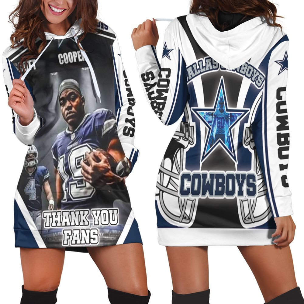 Amari Cooper 19 Dallas Cowboys Nfc East Division Champions Super Bowl 2021 Hoodie Dress Sweater Dress Sweatshirt Dress