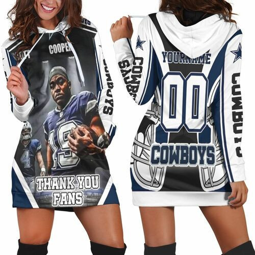 Amari Cooper 19 Dallas Cowboys Nfc East Division Champions Super Bowl 2021 Personalized Hoodie Dress Sweater Dress Sweatshirt Dress