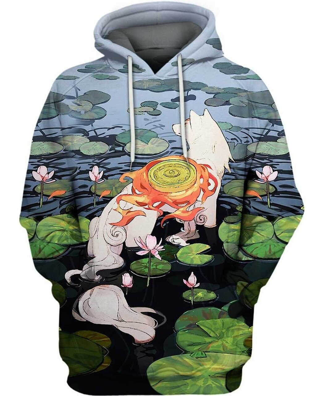 Amaterasu Okami 3d All Over Print Hoodie