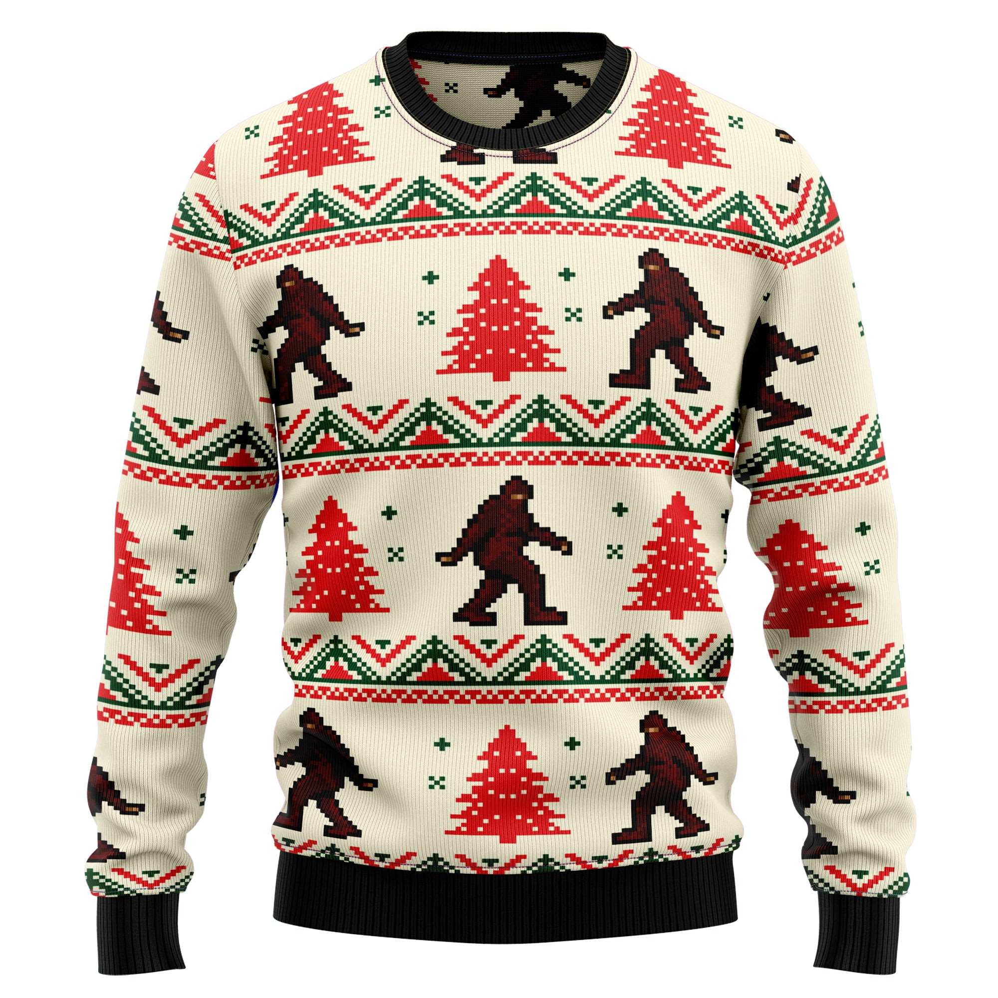 Amazing Bigfoot Ugly Christmas Sweater