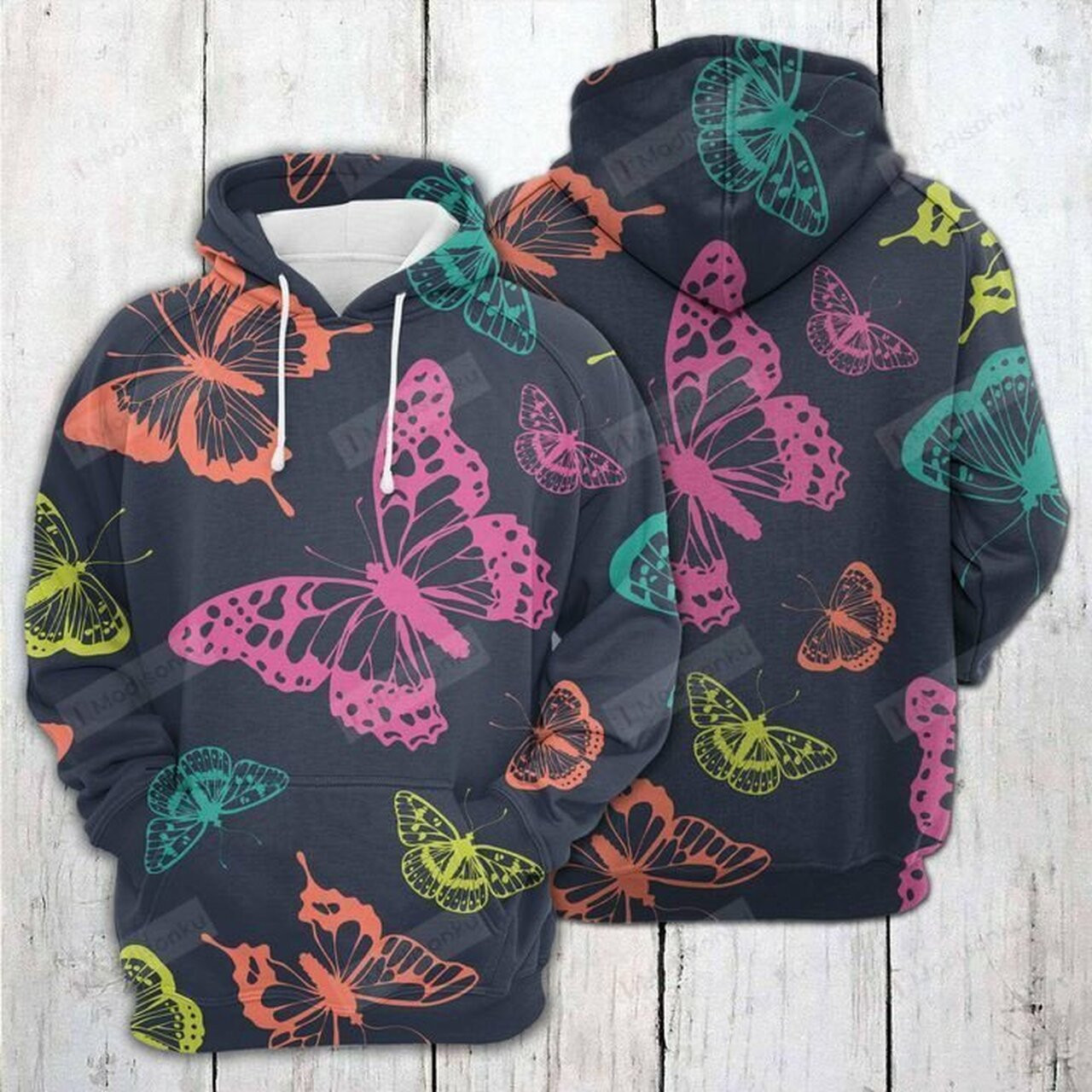 Amazing Butterfly 3d All Over Print Hoodie, Zip-up Hoodie