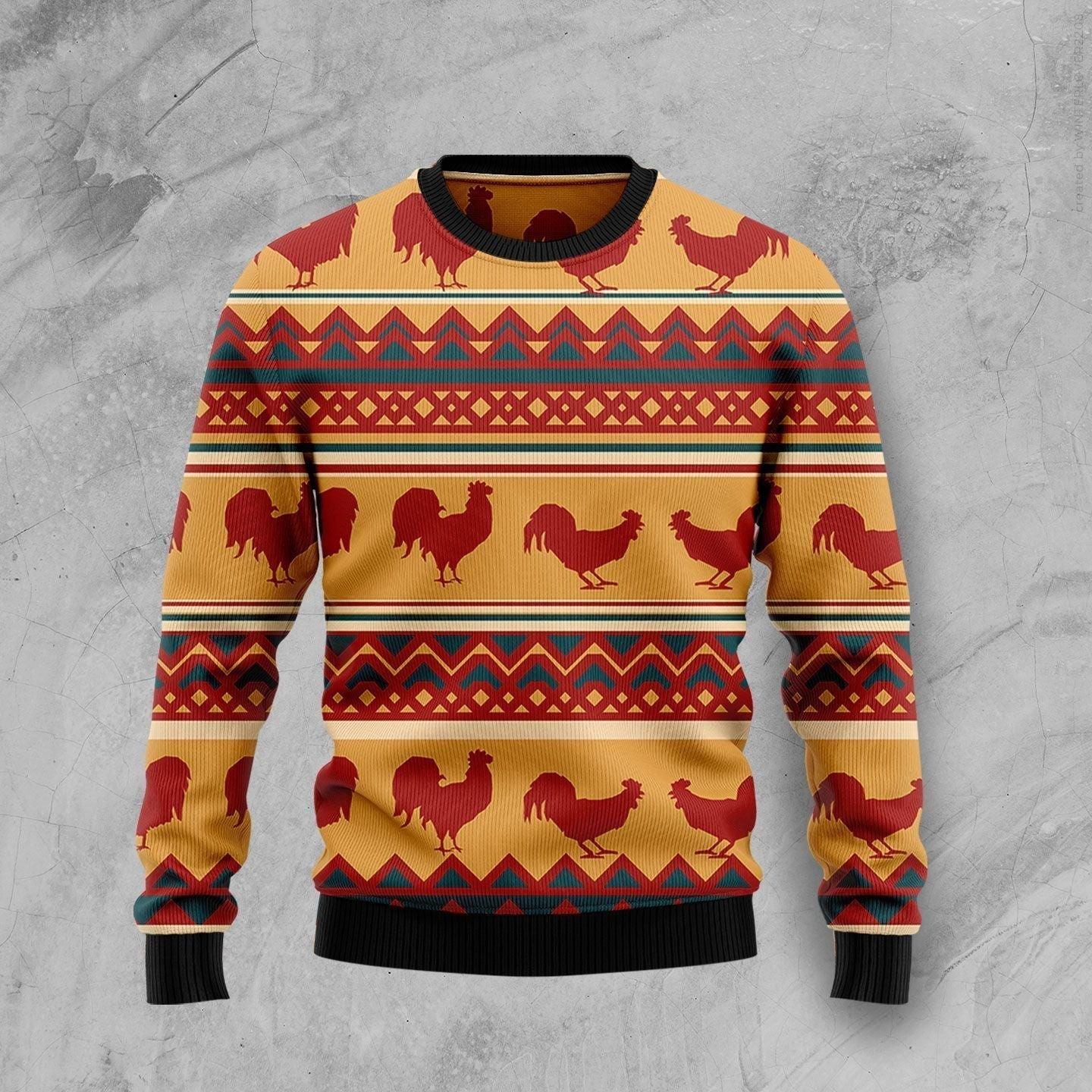 Amazing Chicken Ugly Christmas Sweater Ugly Sweater For Men Women