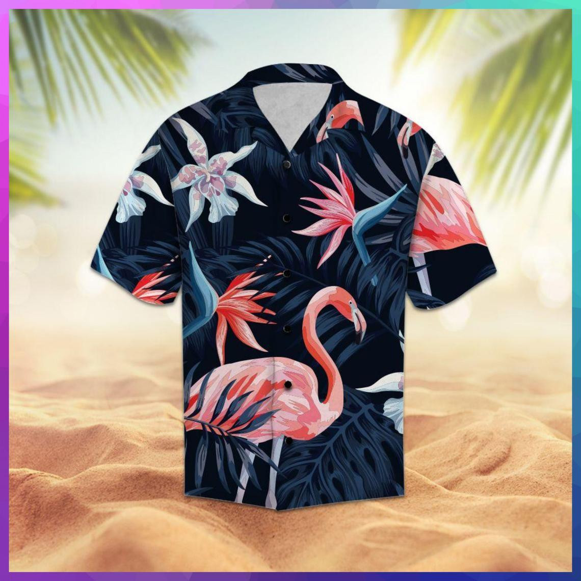 Amazing Flamingo Hawaiian Shirt Tropical Hawaiian Shirt For Men Women