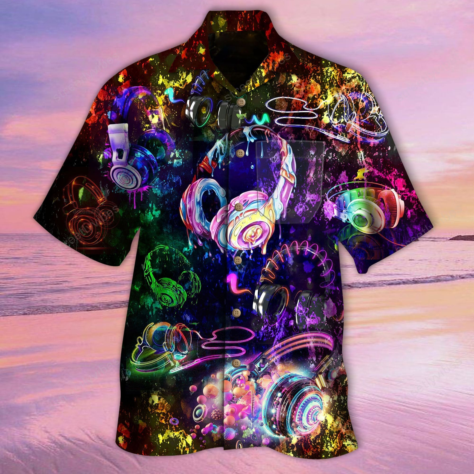 Amazing Headphone Hawaiian Shirt Re Hawaiian Shirt For Men